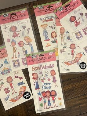 Assortment of Scrapbooking Stickers